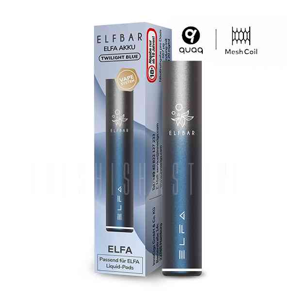 Elf Bar - ELFA Basisgerät - E-Zigarette - Twilight Blue CP