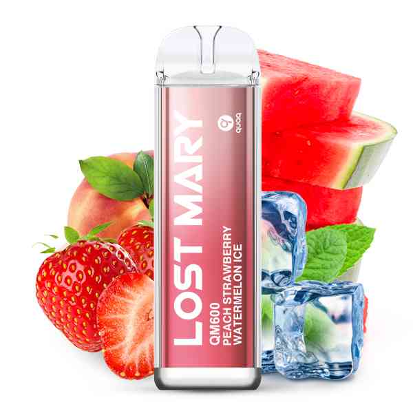 Lost Mary - QM600 - Peach Strawberry Watermelon Ice - CP