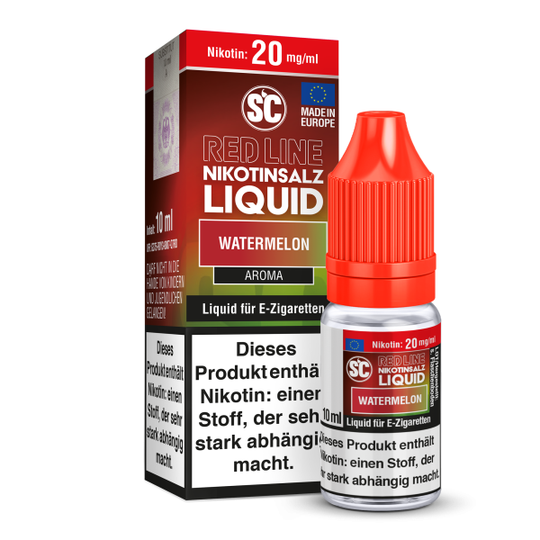 SC - Red Line - Watermelon - Nikotinsalz Liquid 20 mg/ml