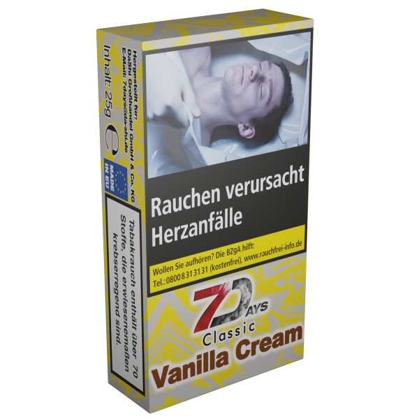7 Days Classic - Vanilla Cream - 25g