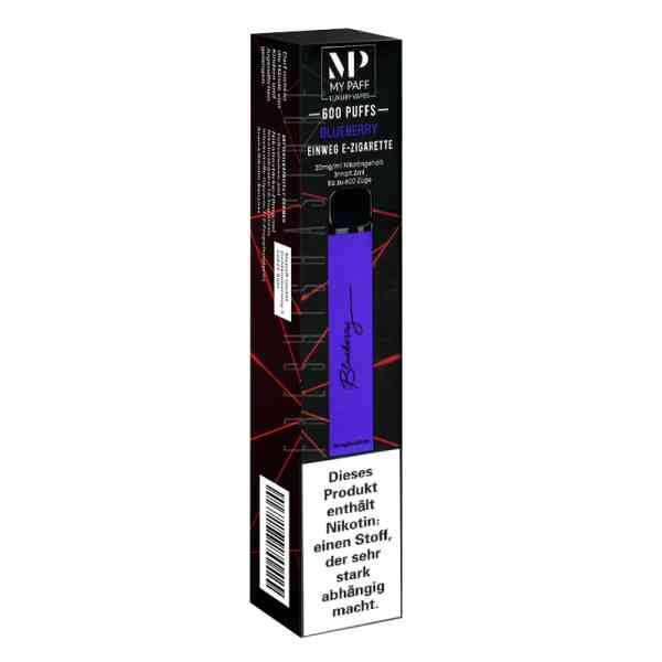 MyPaff - Einweg E-Zigarette - Blueberry - 20mg