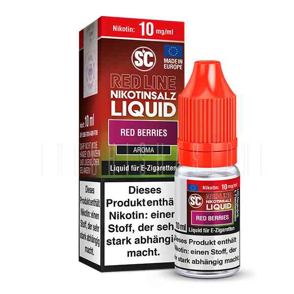 SC - Red Line - Red Berries - Nikotinsalz Liquid 10 mg/ml