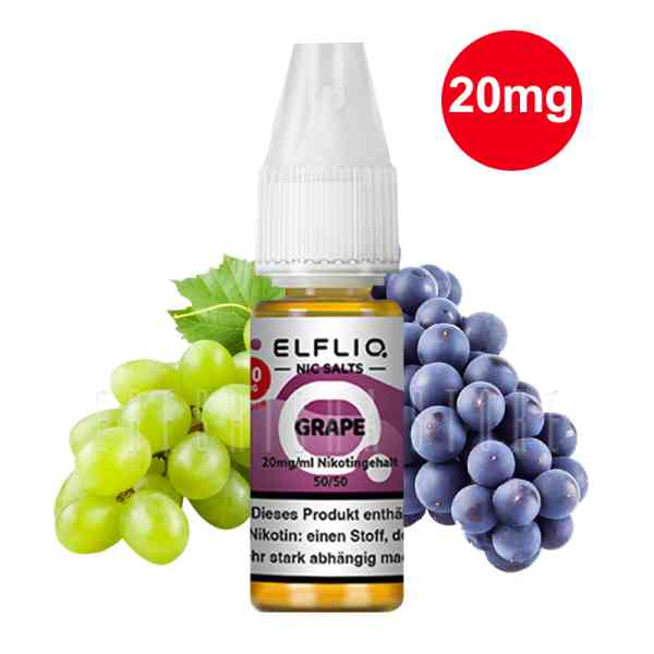 Elf Bar - ElfLiq - Grape - 10ml - 20mg