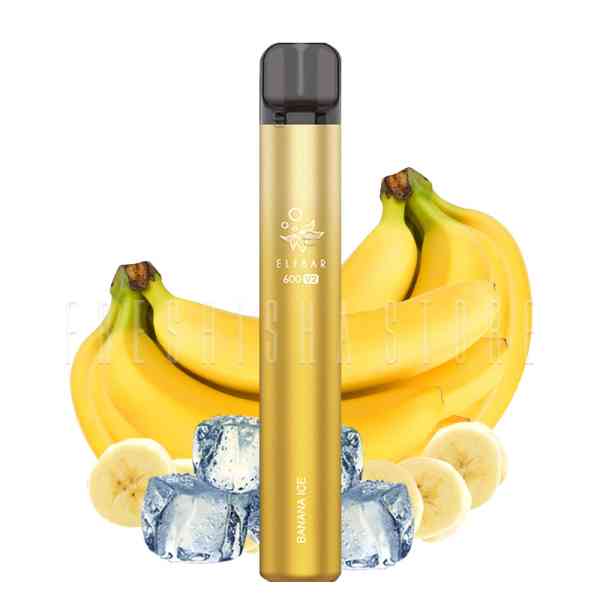 Elf Bar 600 V2 - Einweg E-Zigarette - Banana Ice - 20mg